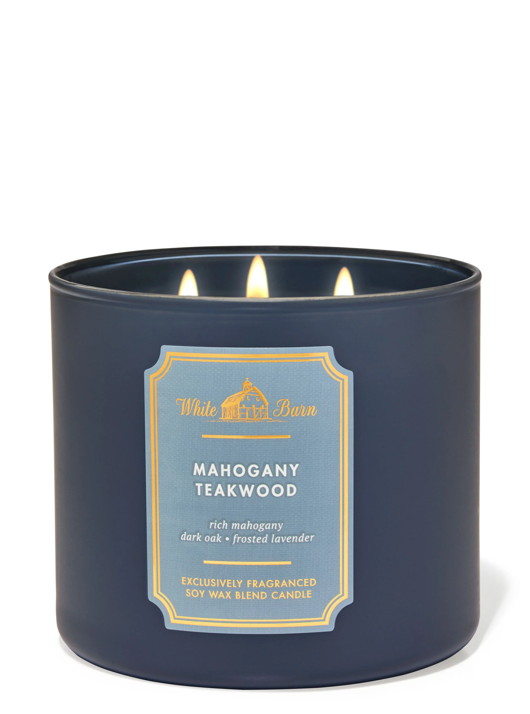 Mahogany Teakwood Soy Wax Candle
