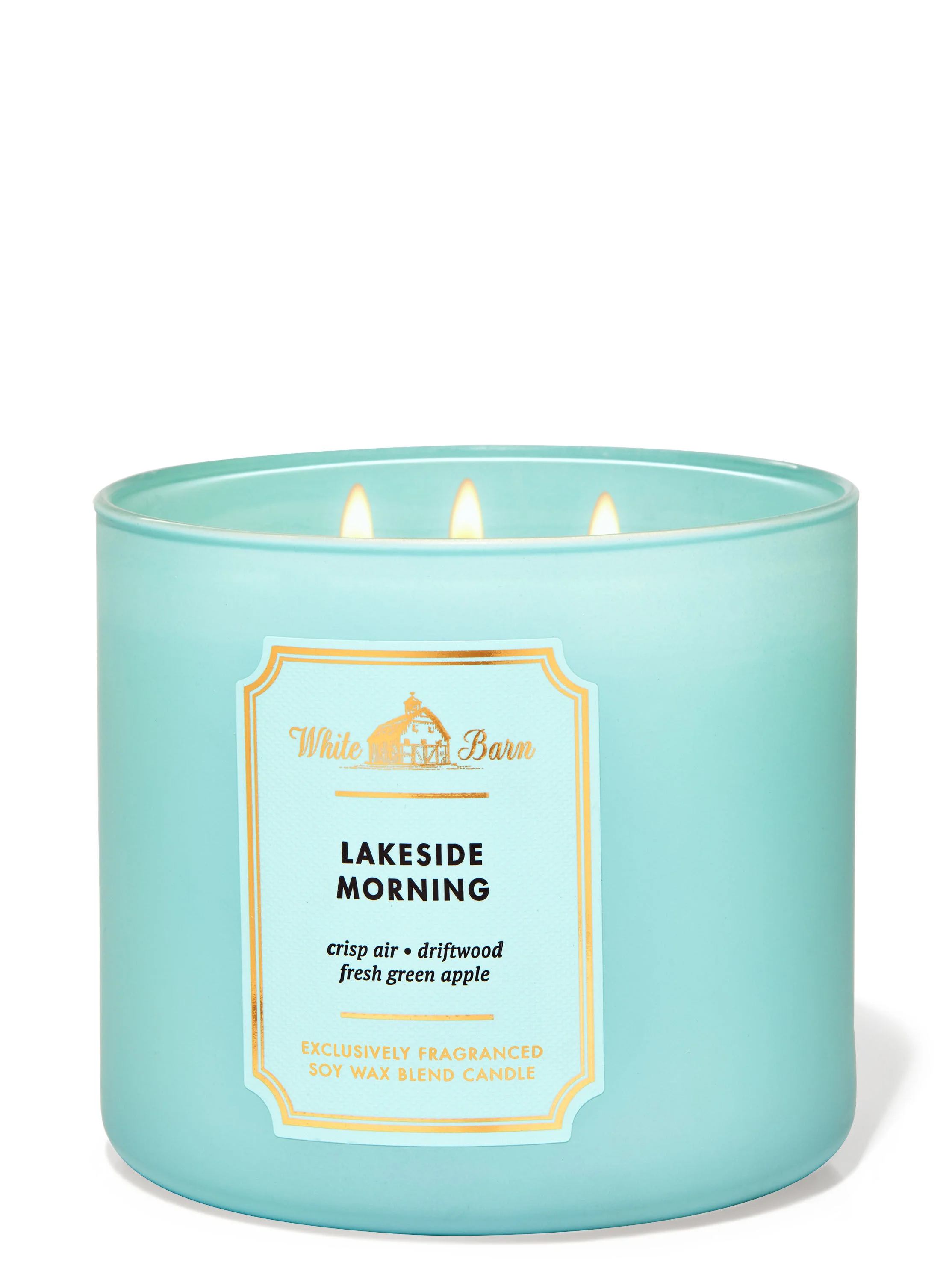 Lakeside Morning Candle