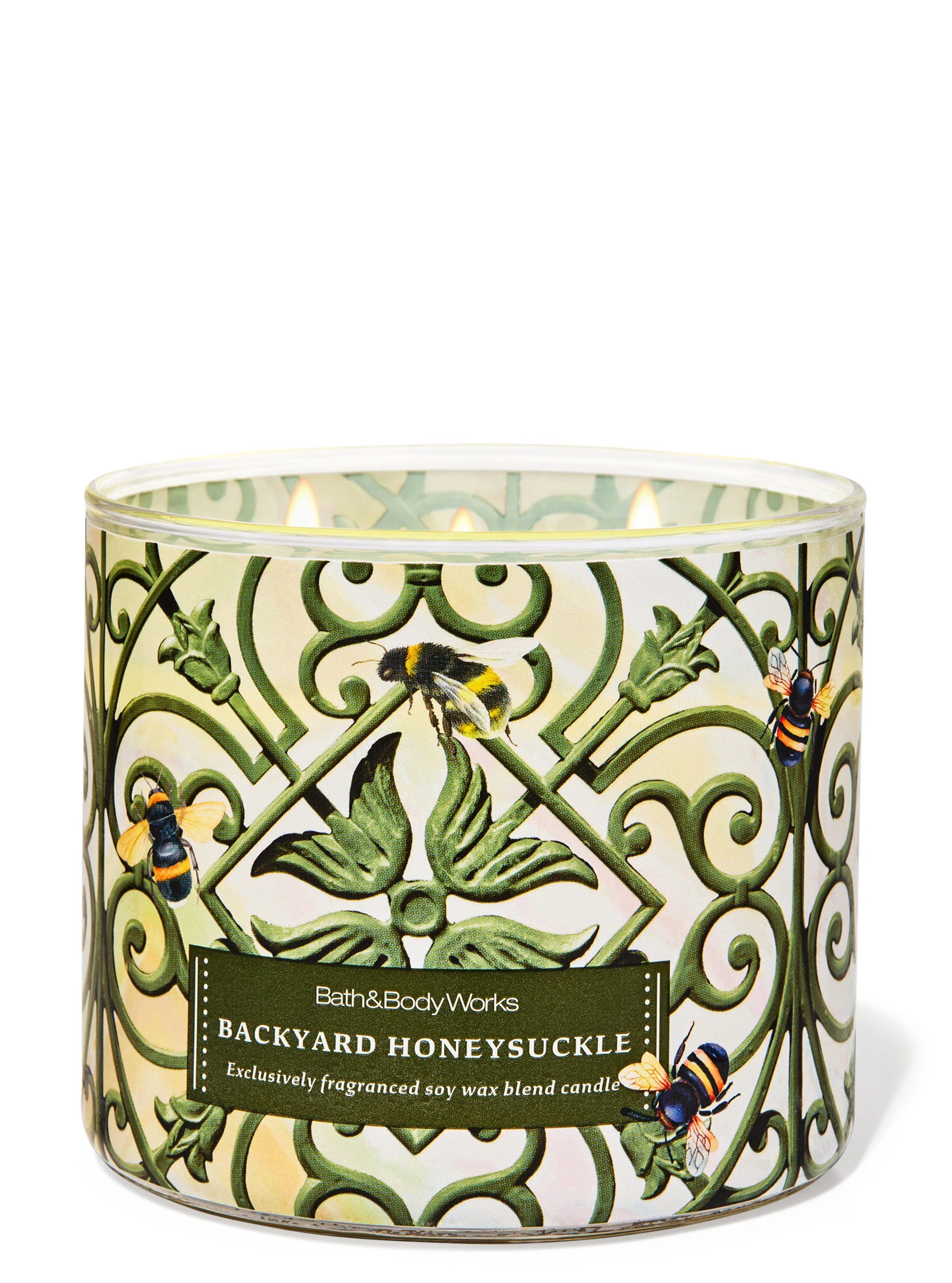 Backyard Honeysuckle Candle