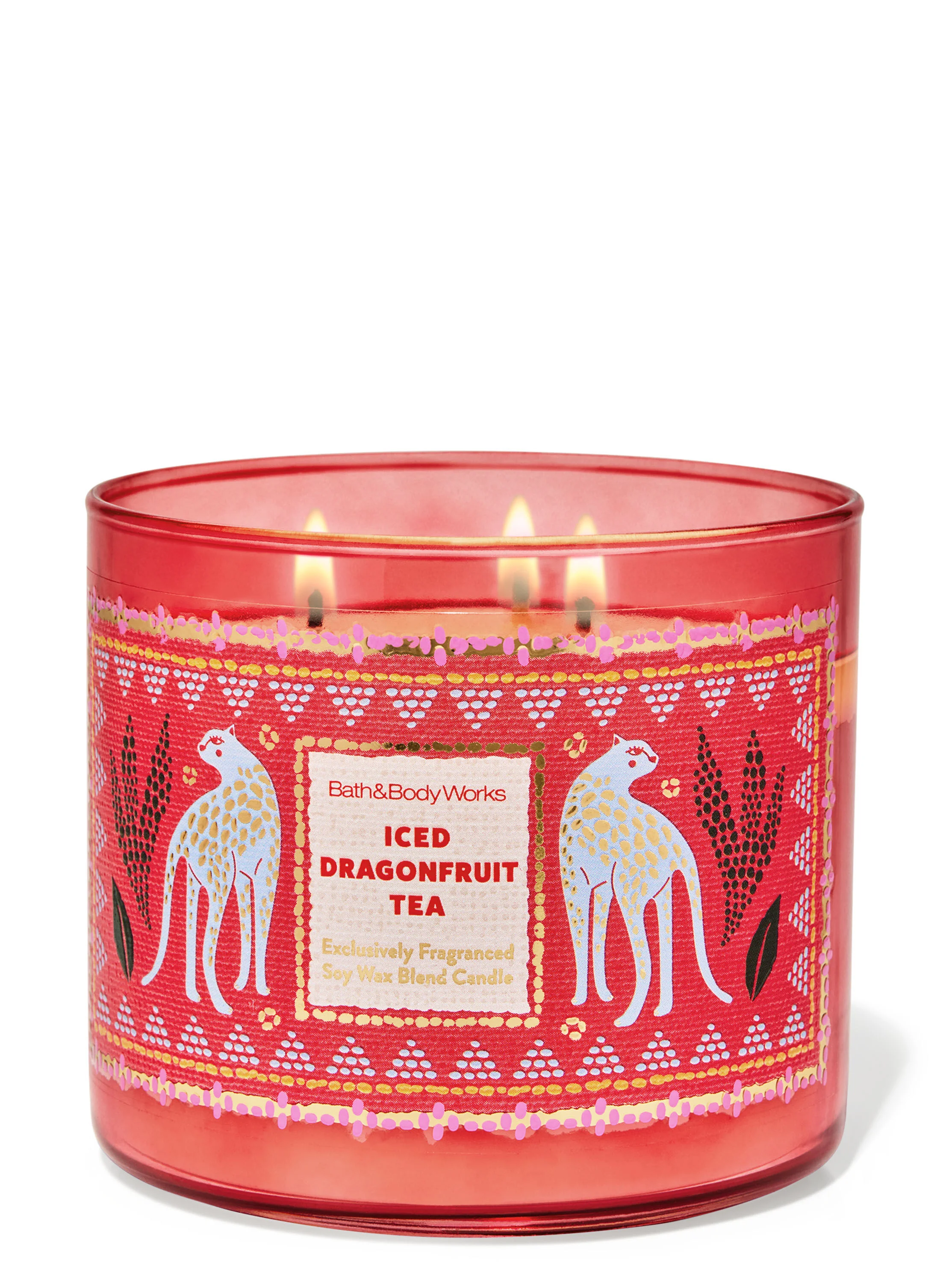Iced Dragonfruit Tea Candle