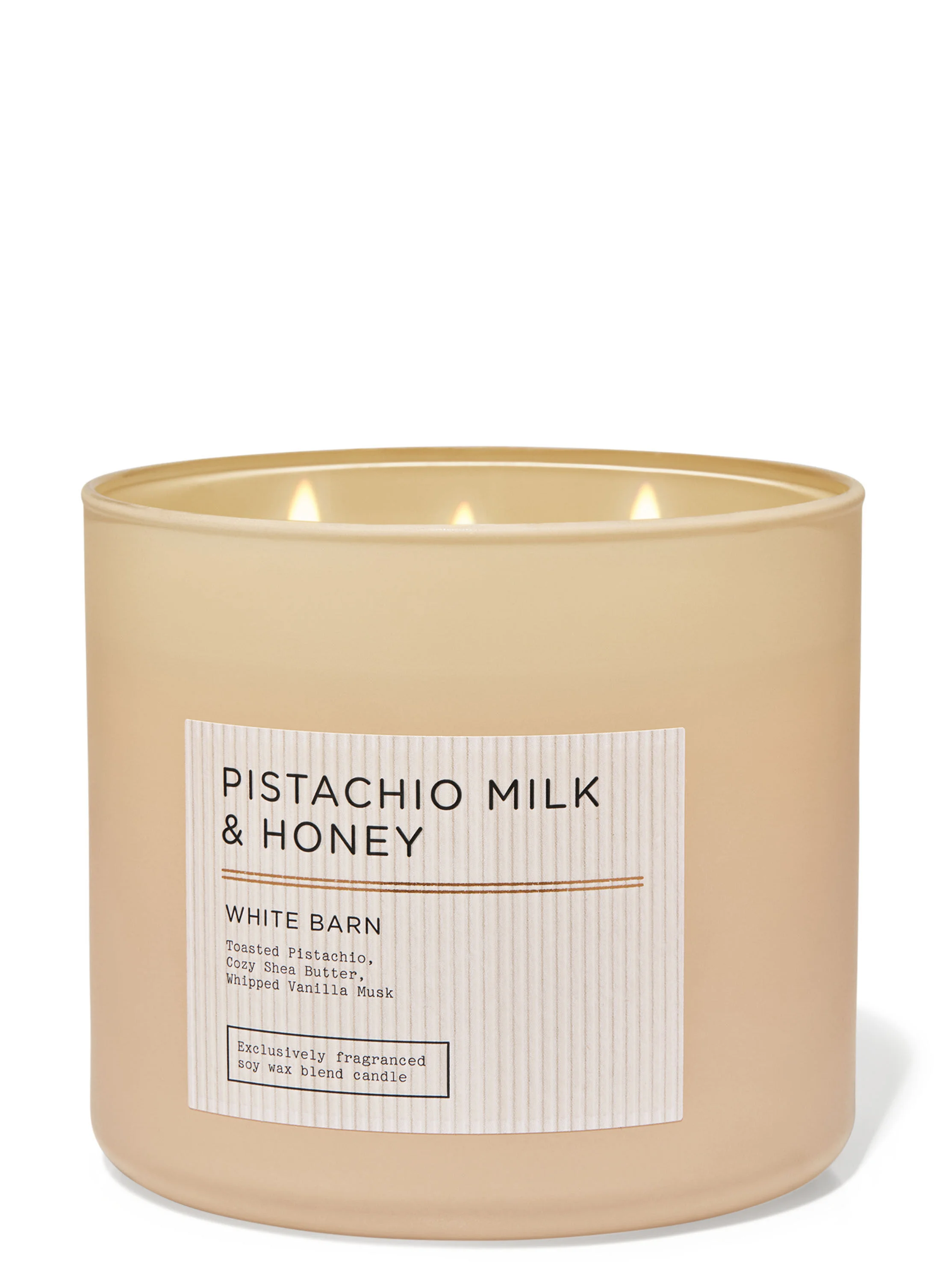 Pistachio Milk & Honey Candle