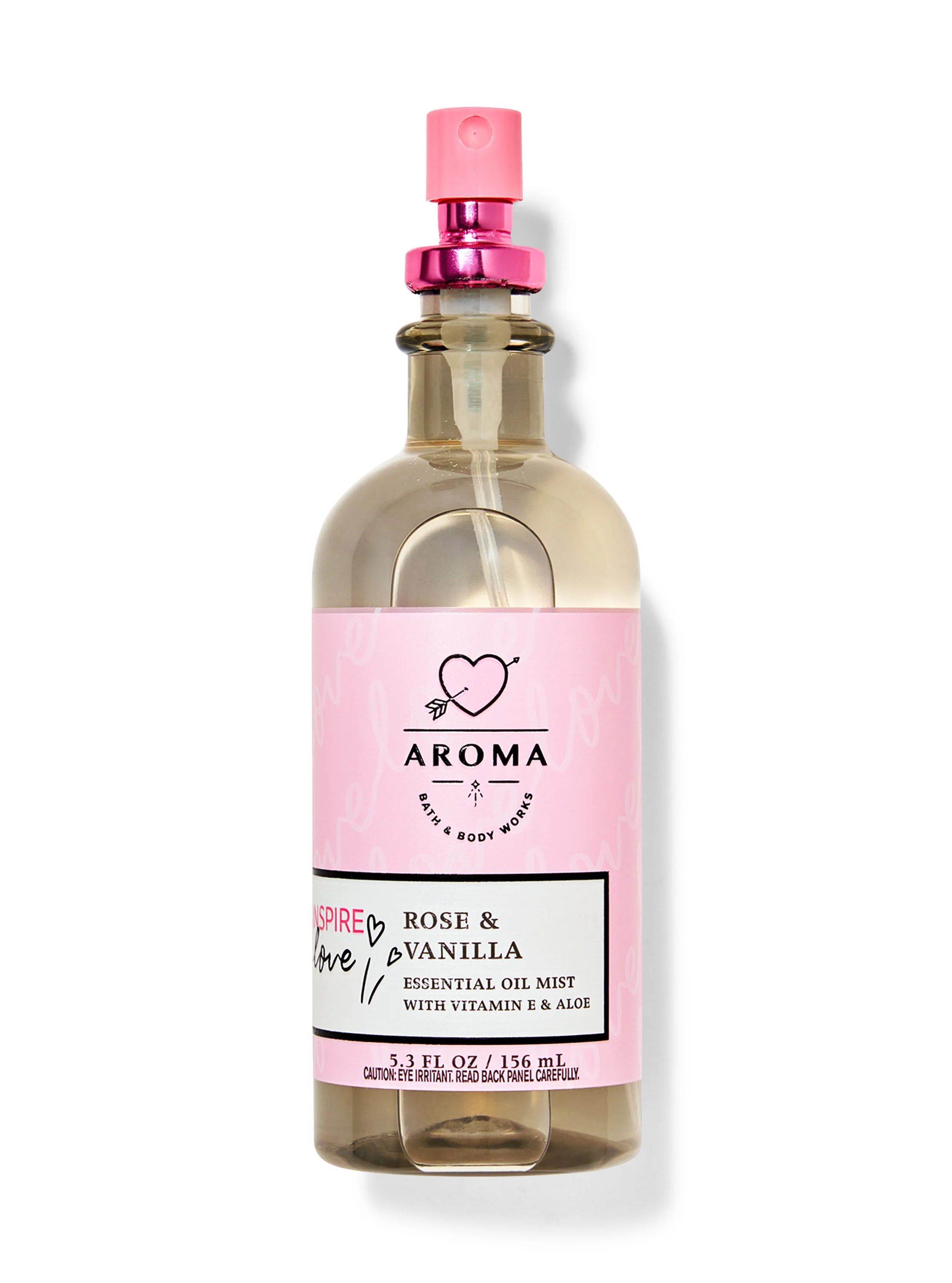 Aroma Rose & Vanilla Essential Oil Mist