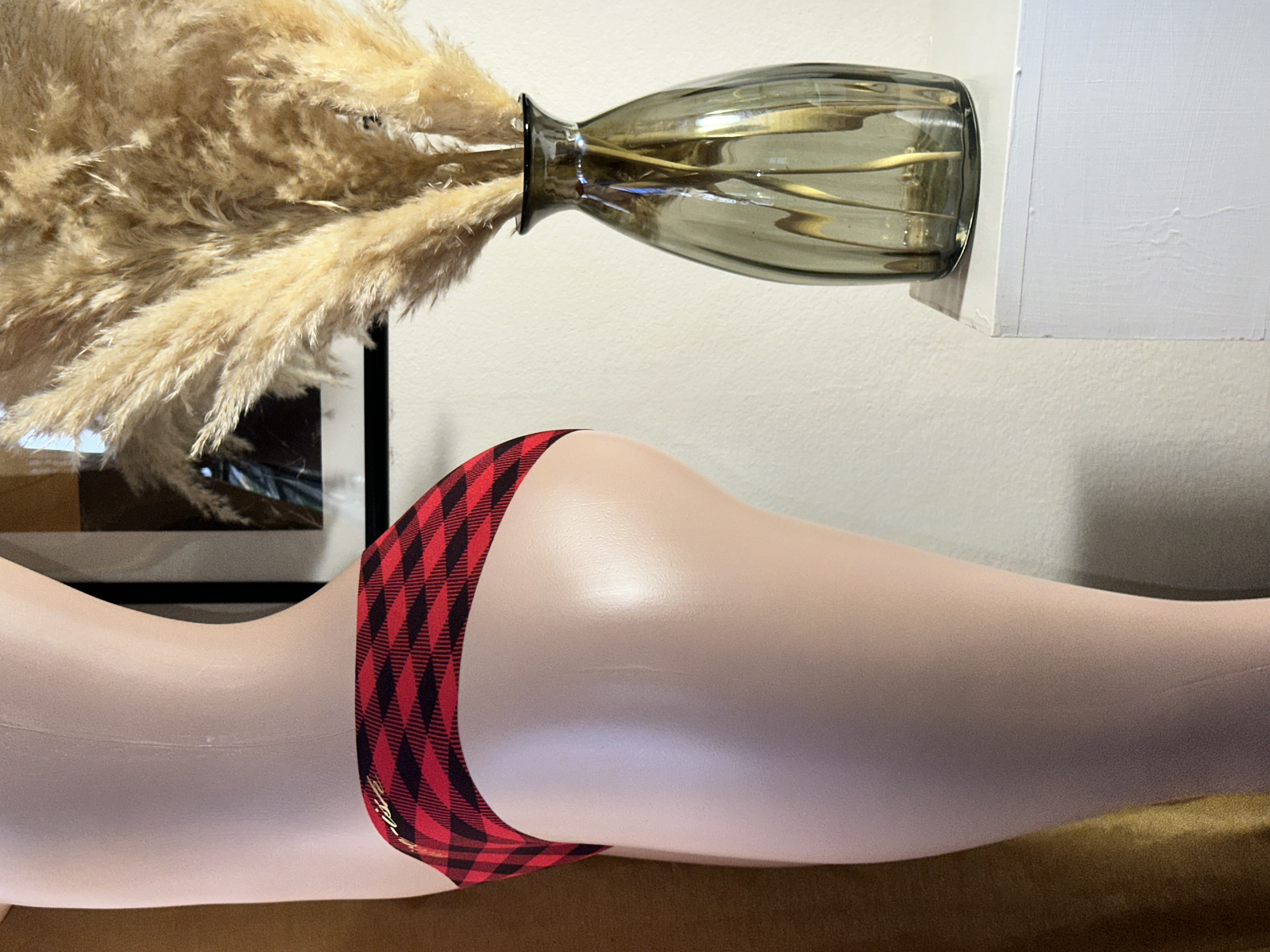 Checkered Women's Bikini Bottom