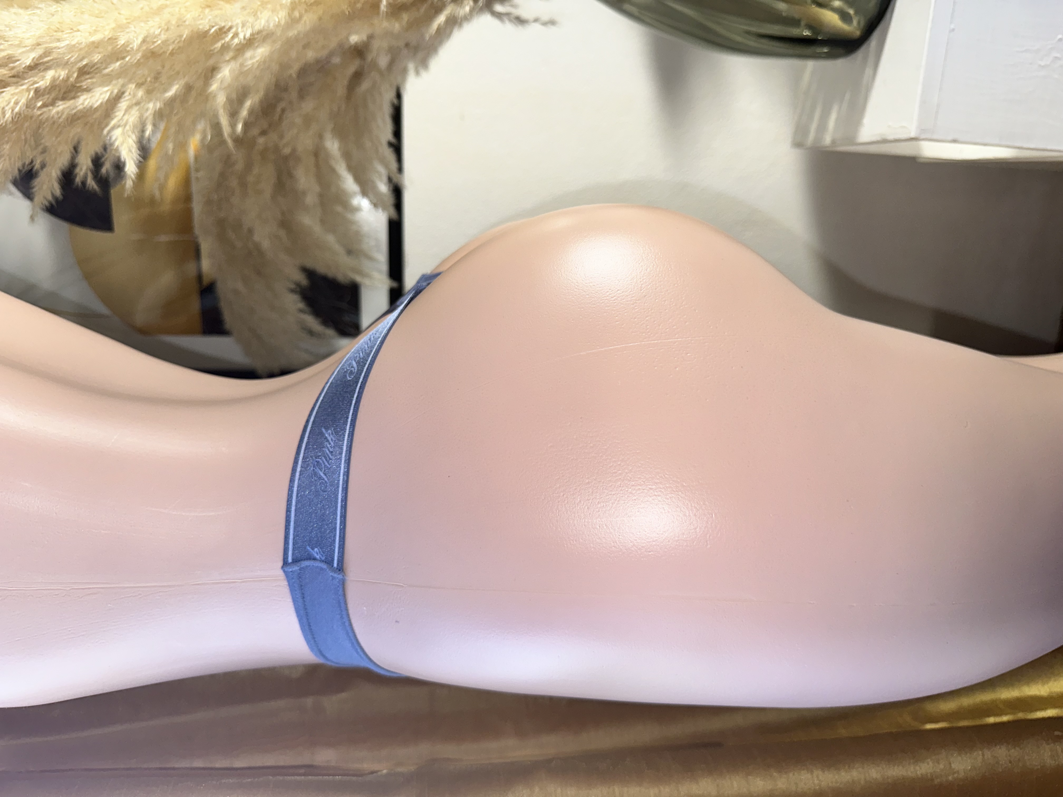 Women's Blue Thong Underwear