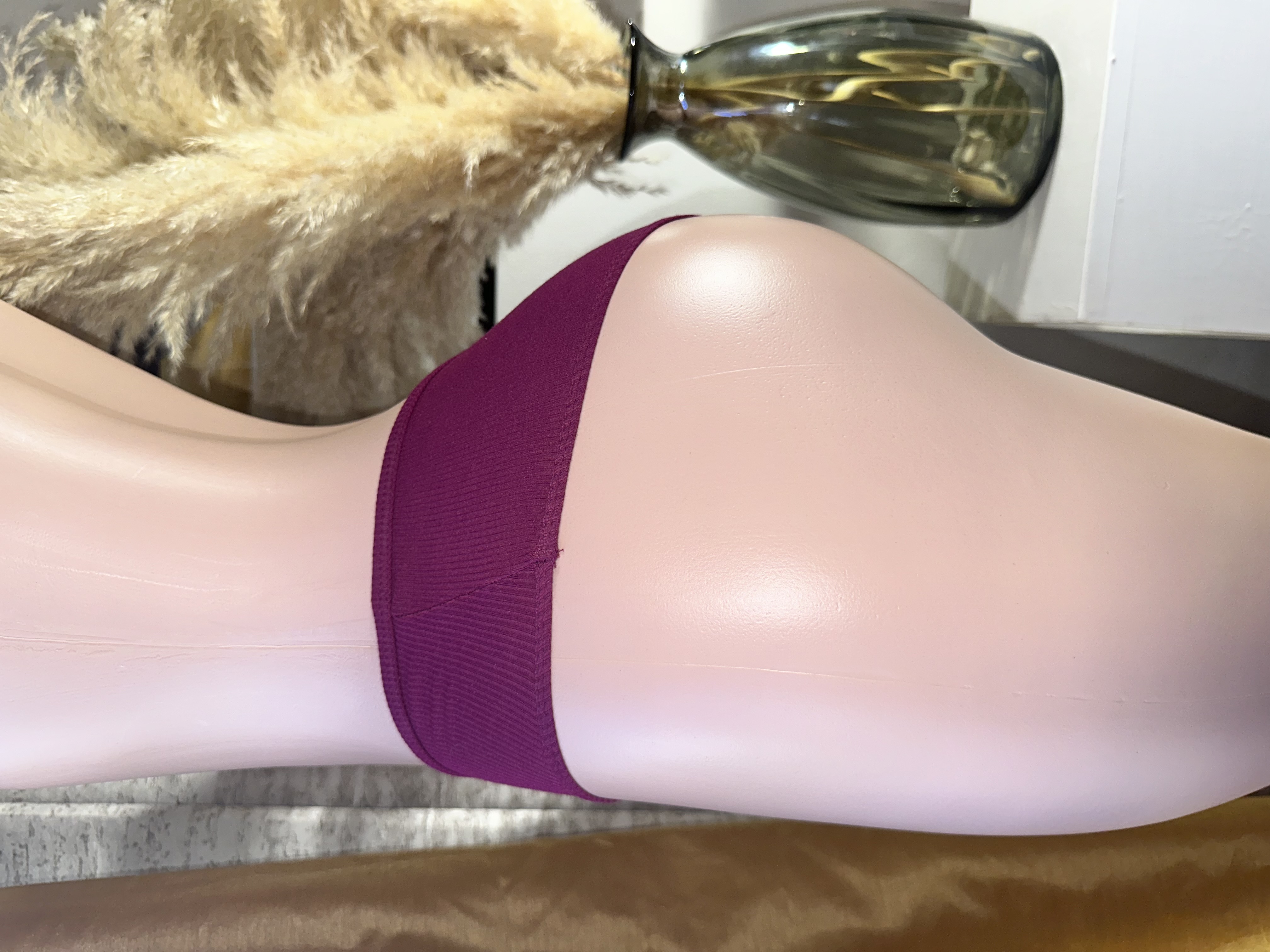 Women's Burgundy Underwear