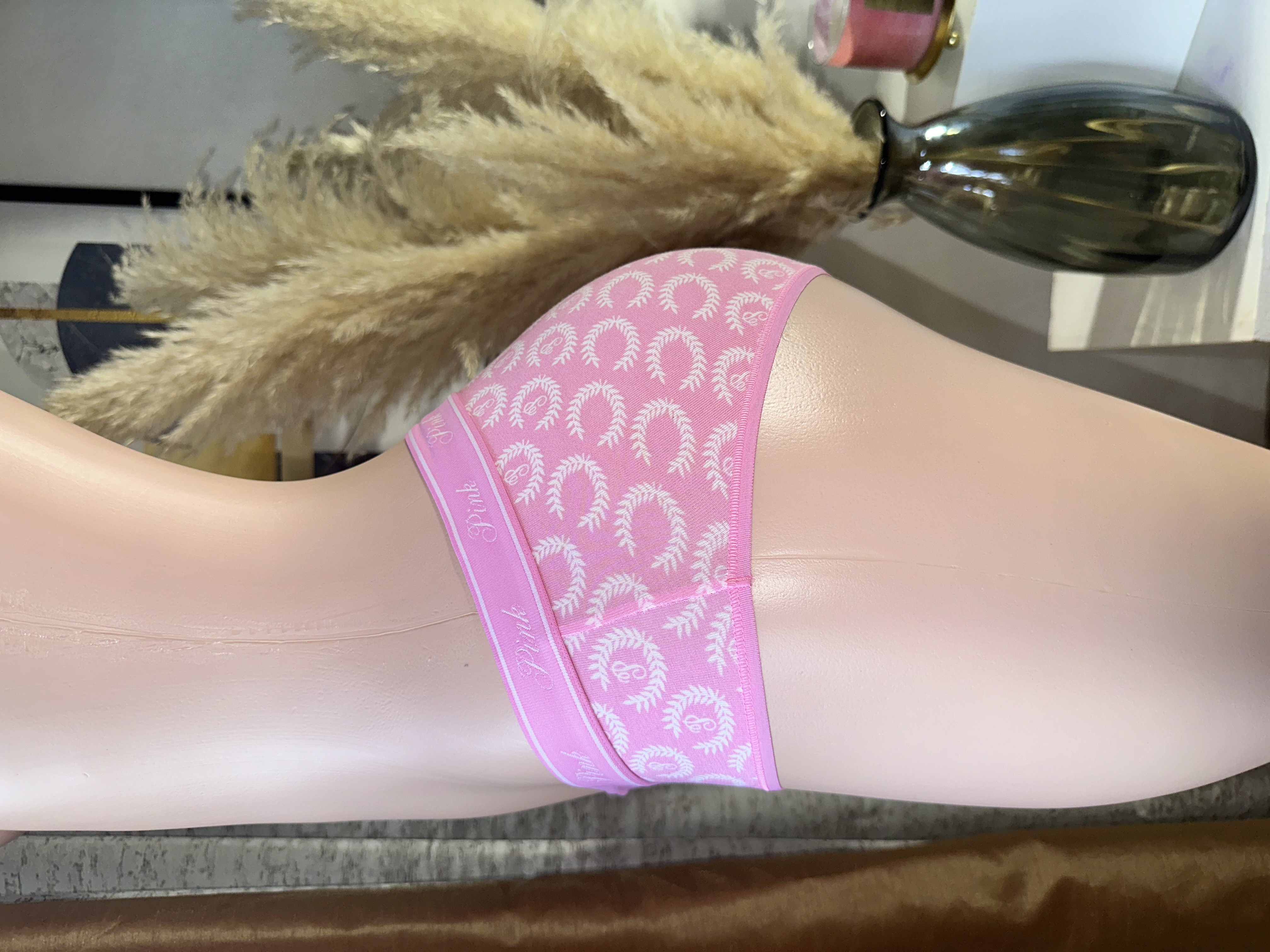 Women's Pink Printed Panties