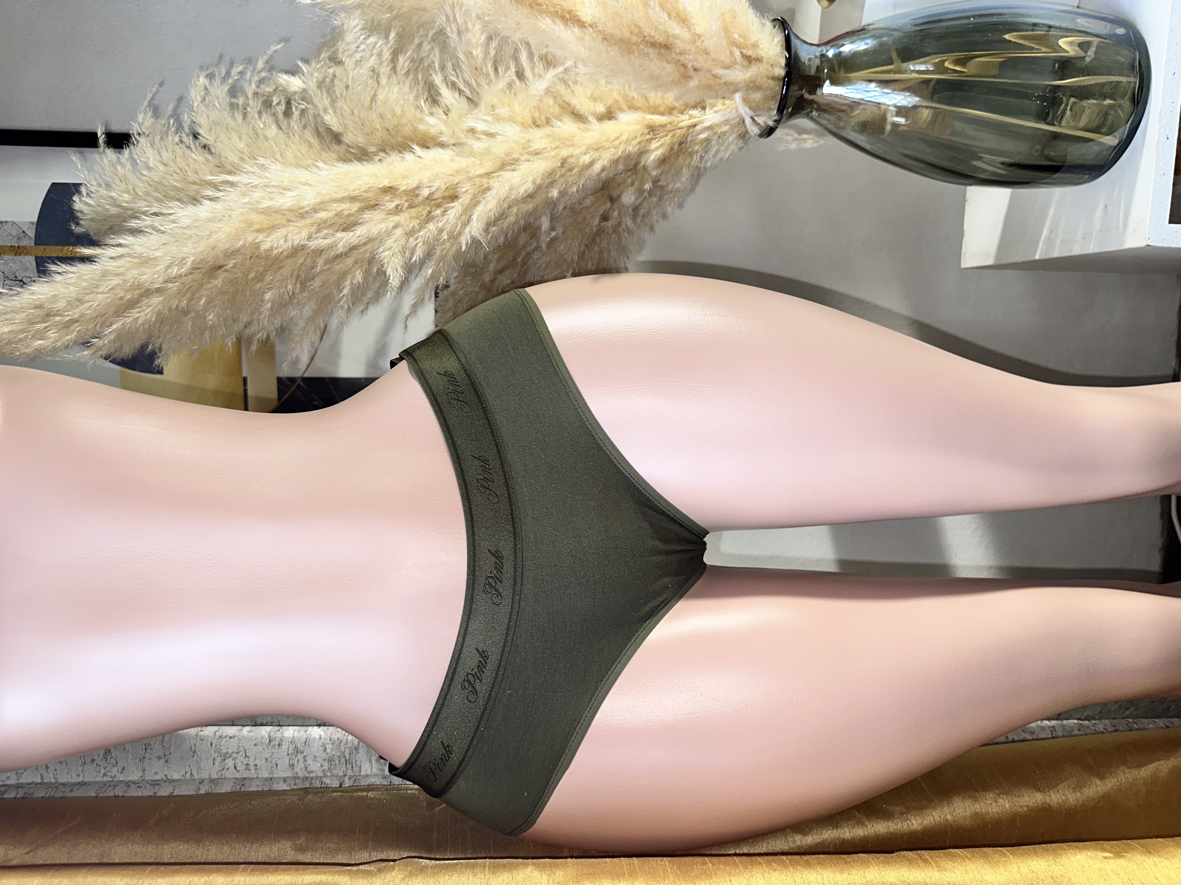 Women's Olive Green Hipster Panties