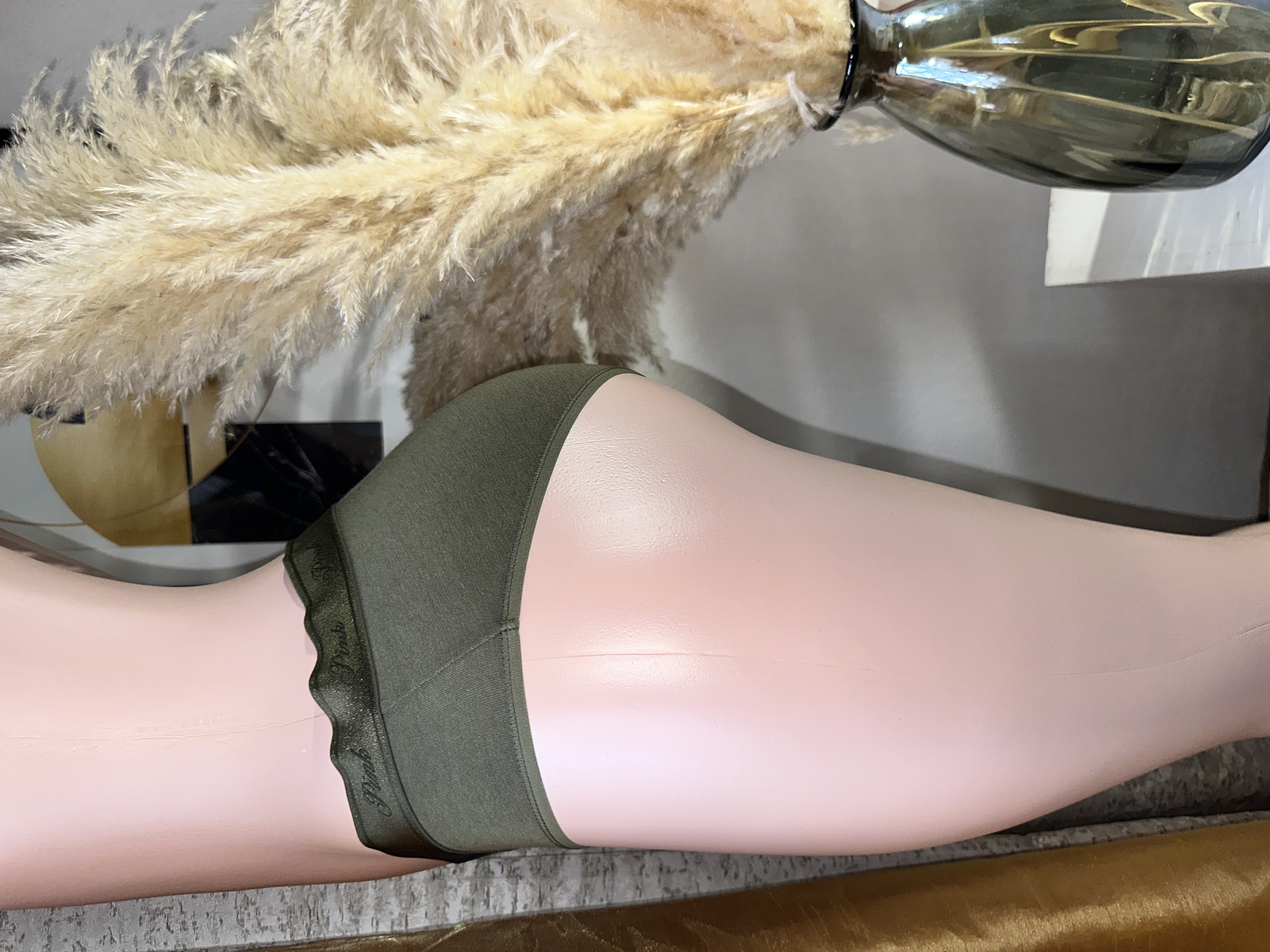 Women's Olive Green Hipster Panties