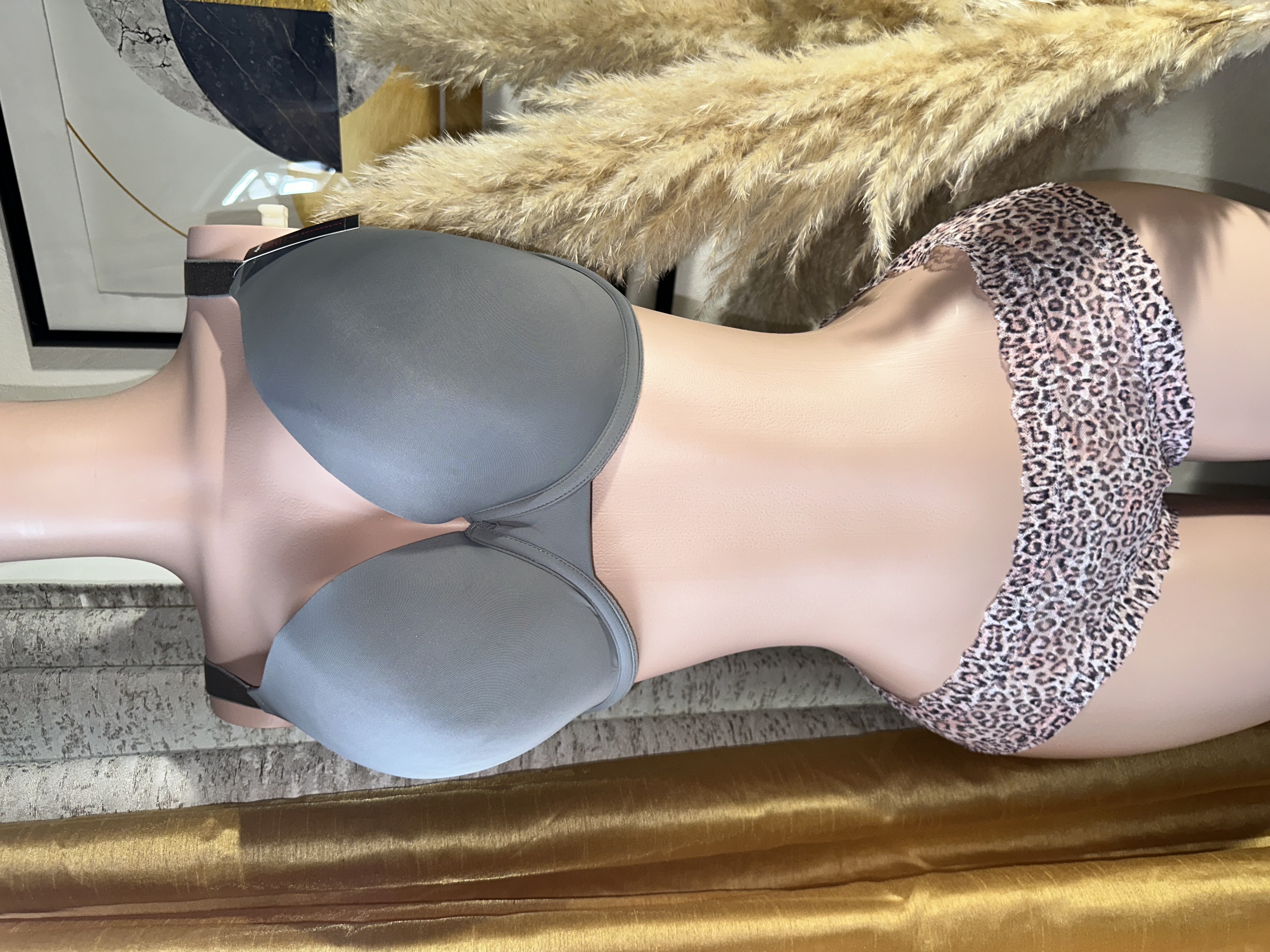 Women’s Grey T-shirt Bra