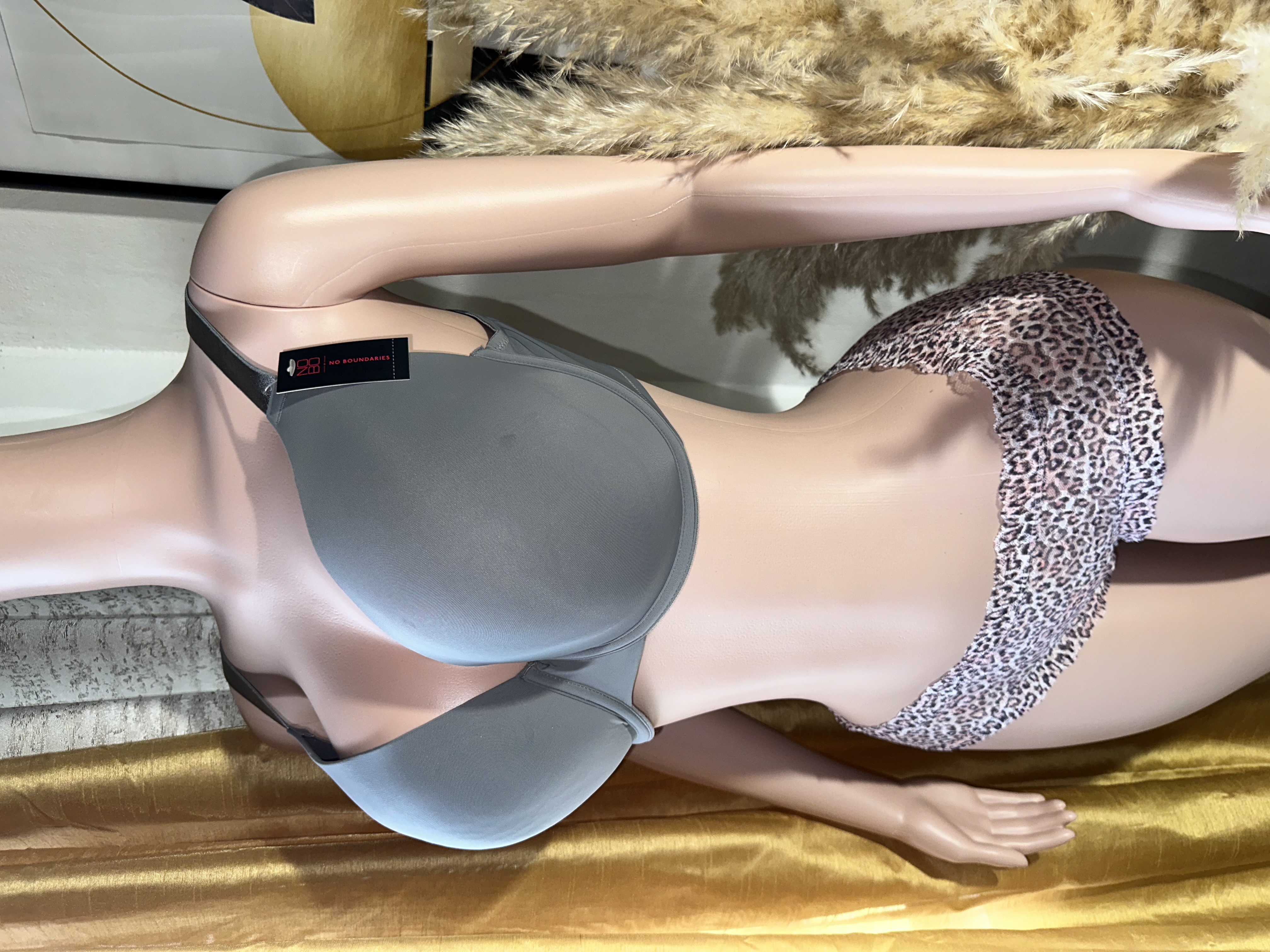 Women’s Grey T-shirt Bra