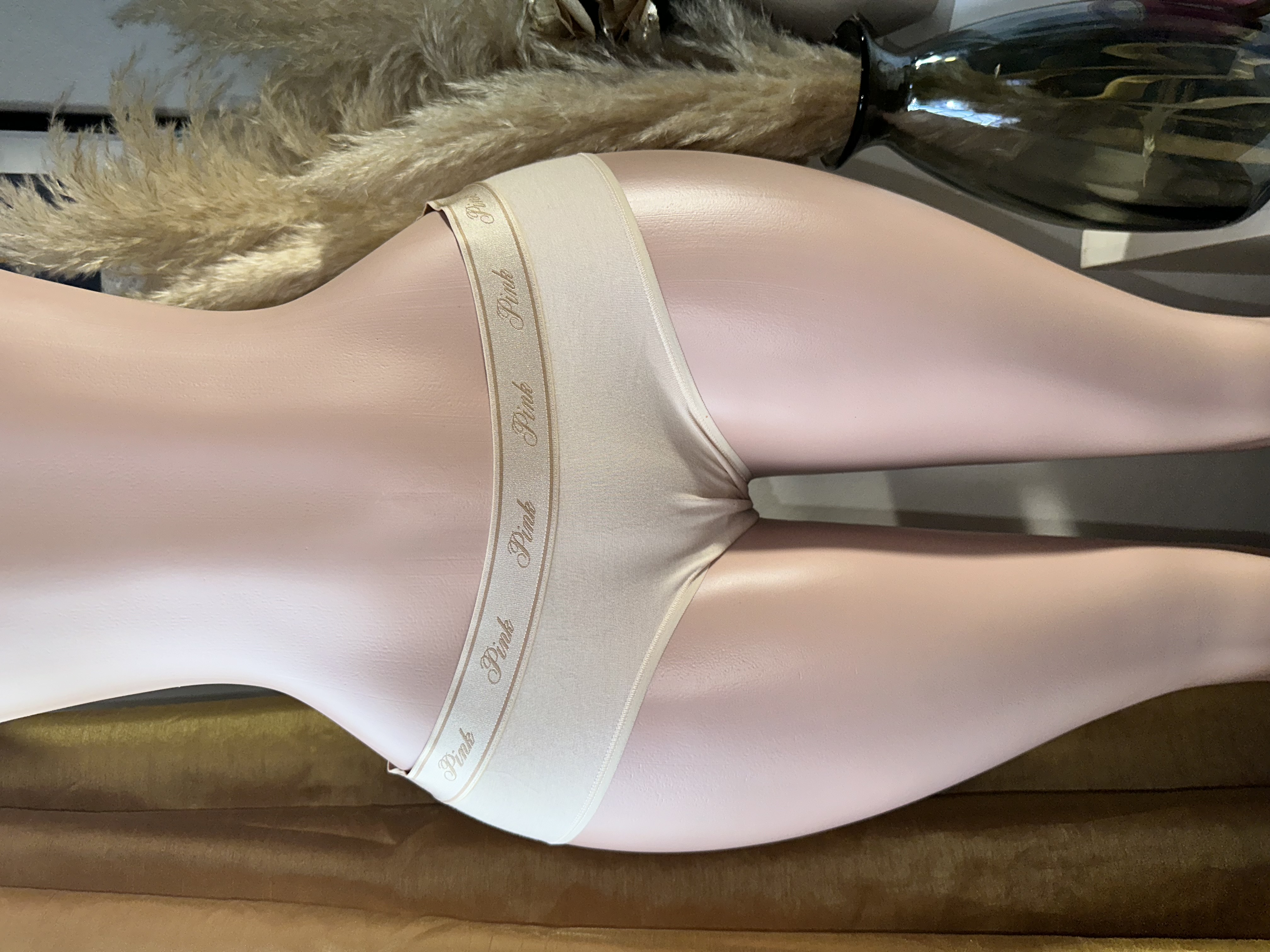 Women's Beige Hipster Panties