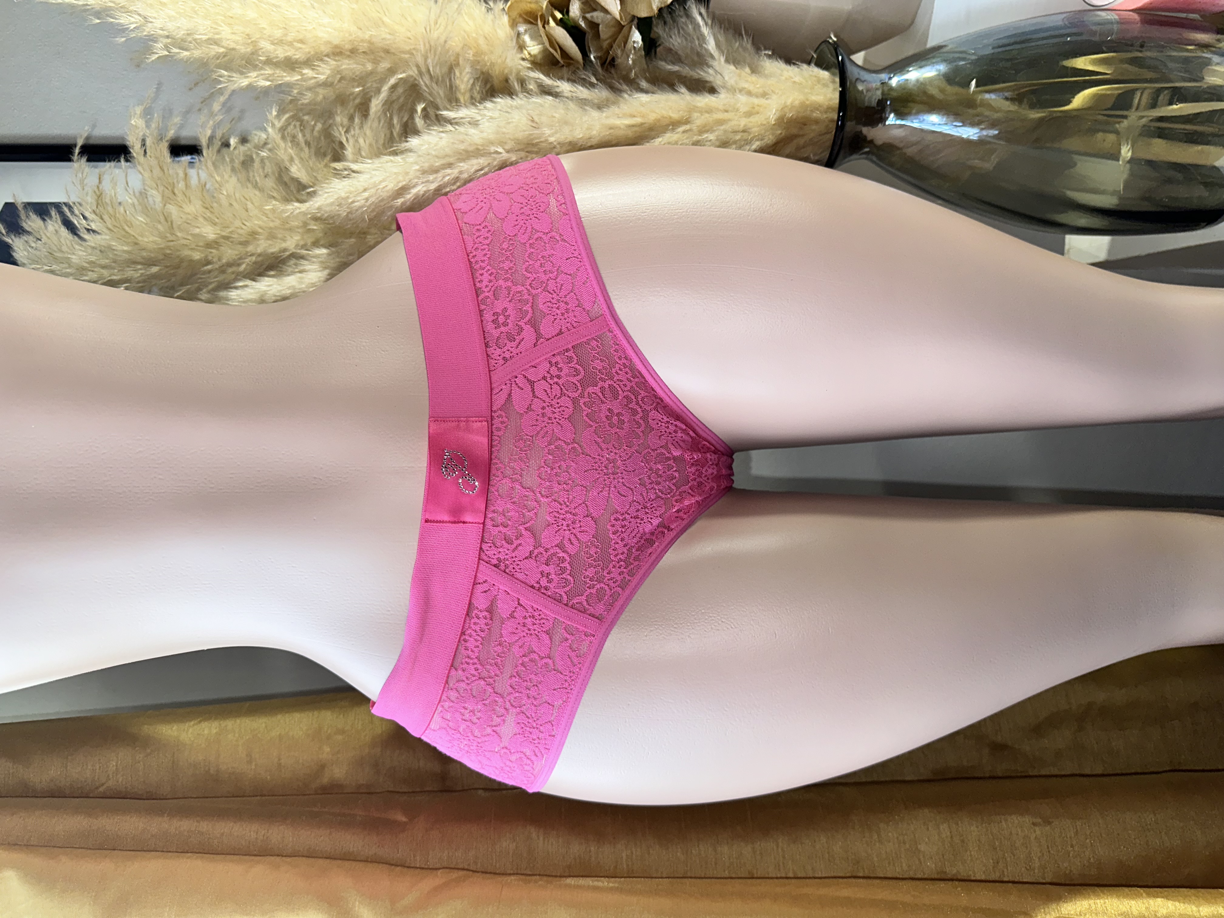 Pink Lace Panties