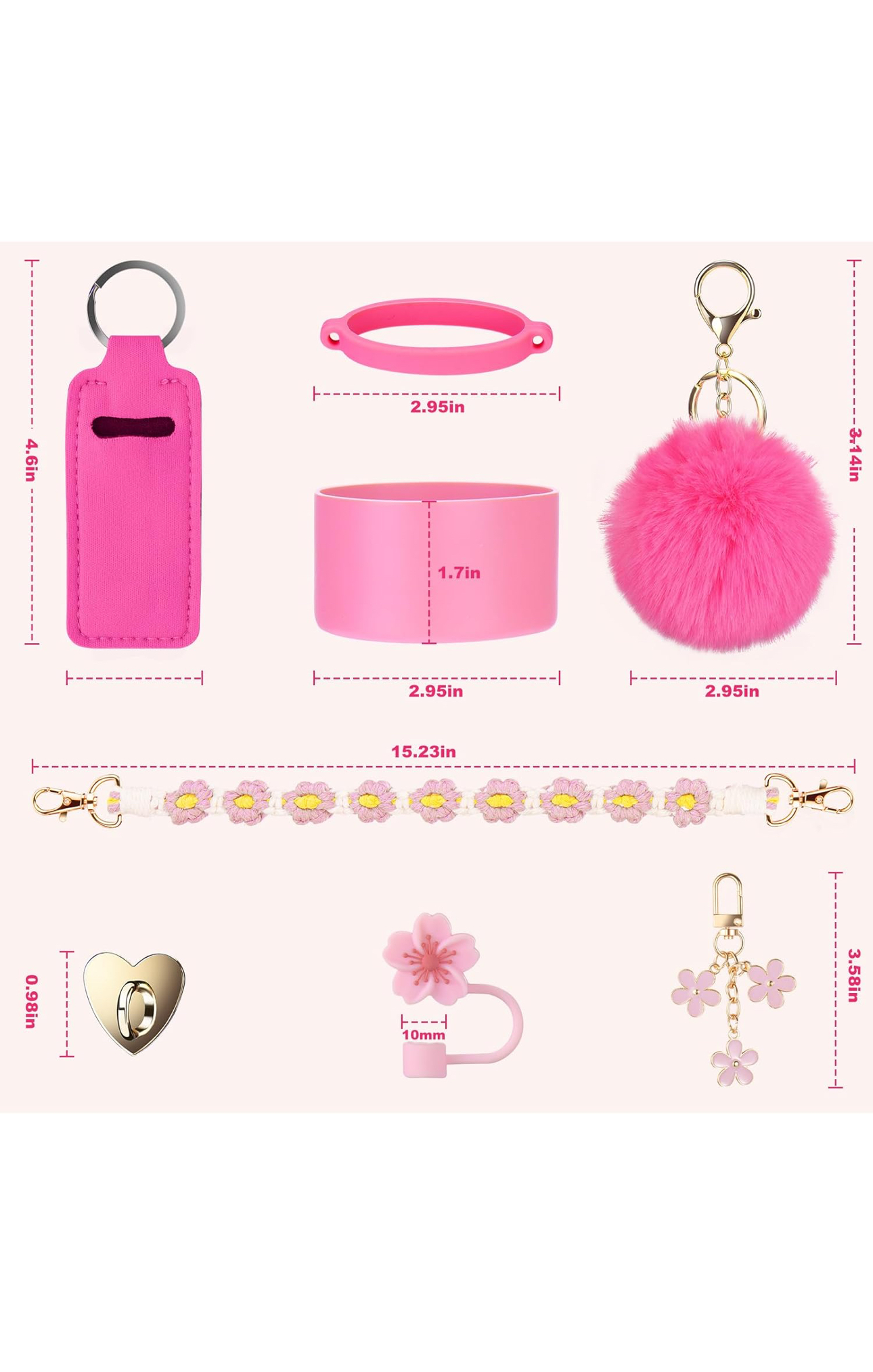 Pink Accessory Set