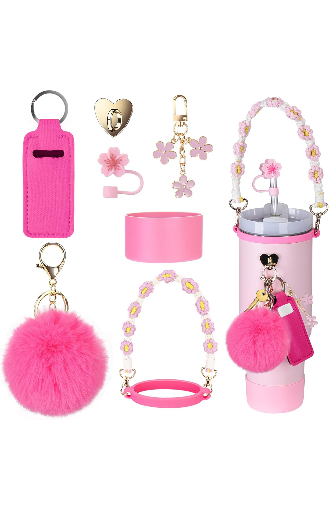 Pink Accessory Set