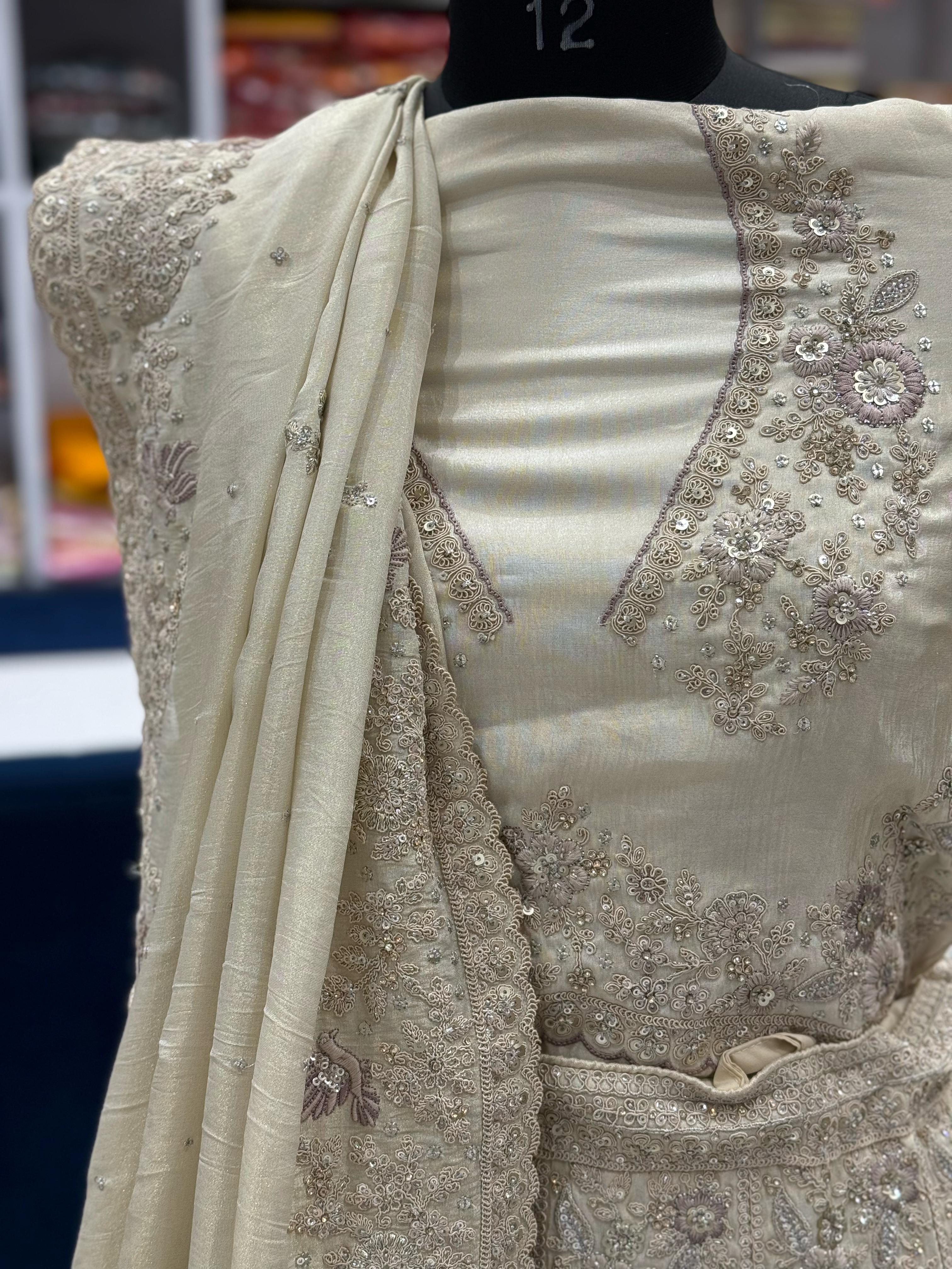 SABHYASACHI SPECIAL EDITION WHITE LEHENGA