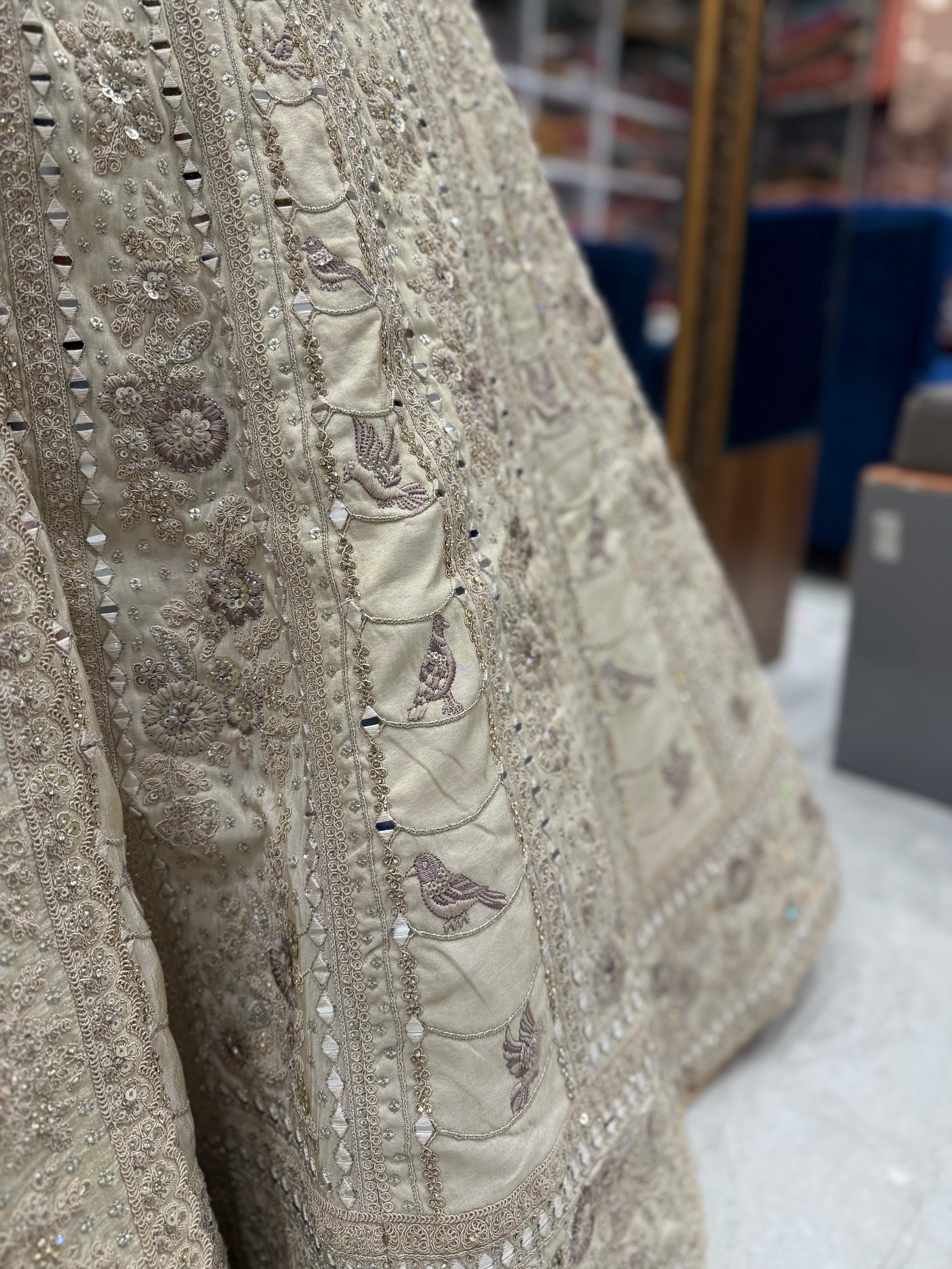 SABHYASACHI SPECIAL EDITION WHITE LEHENGA