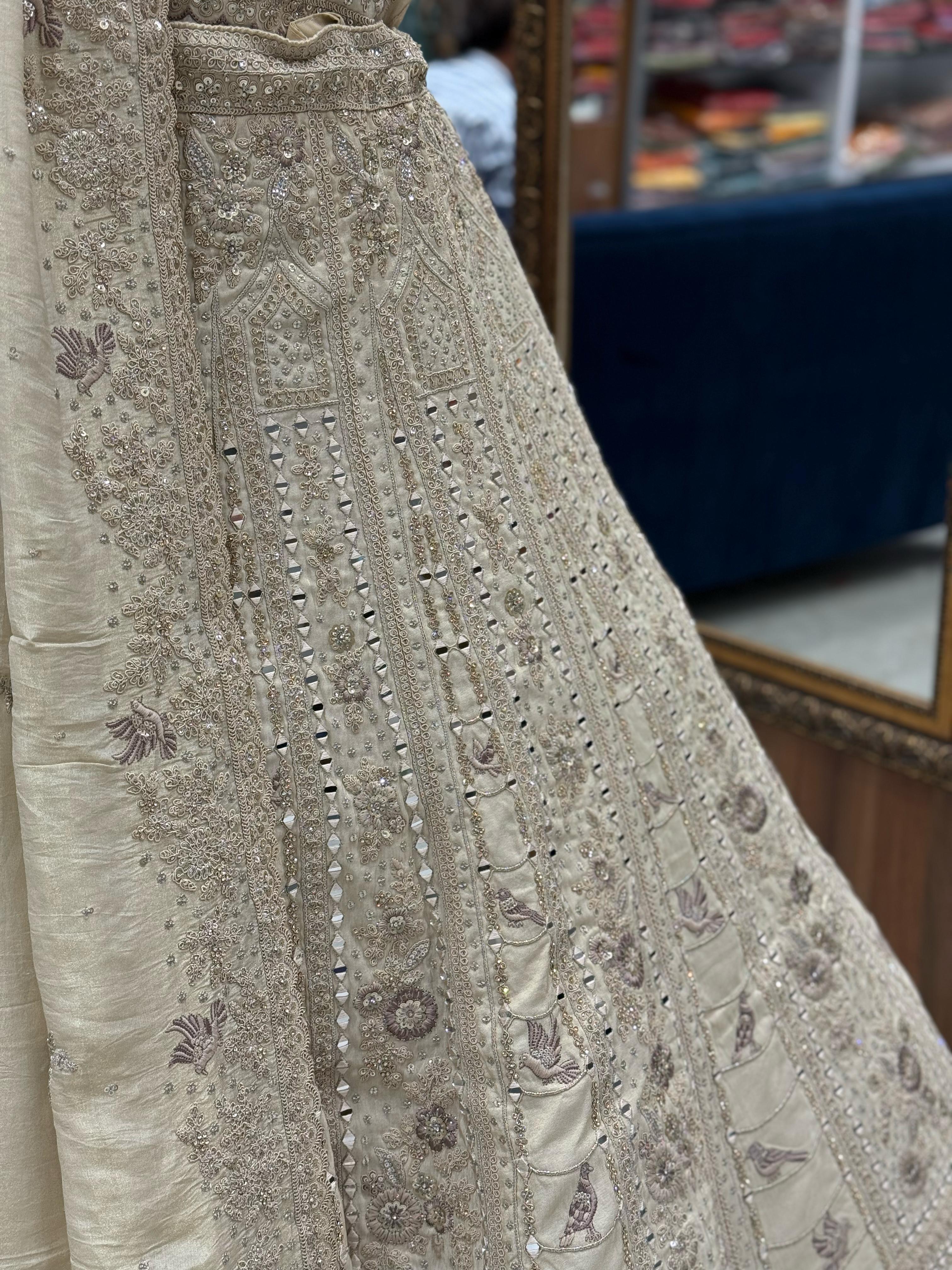 SABHYASACHI SPECIAL EDITION WHITE LEHENGA