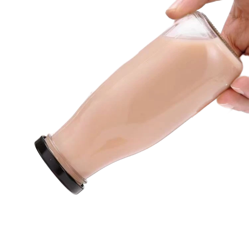  Set 15 Chai thủy tinh nắp sắt chai trà sữa chai sữa cà phê trà chai nước trái cây  300ml 