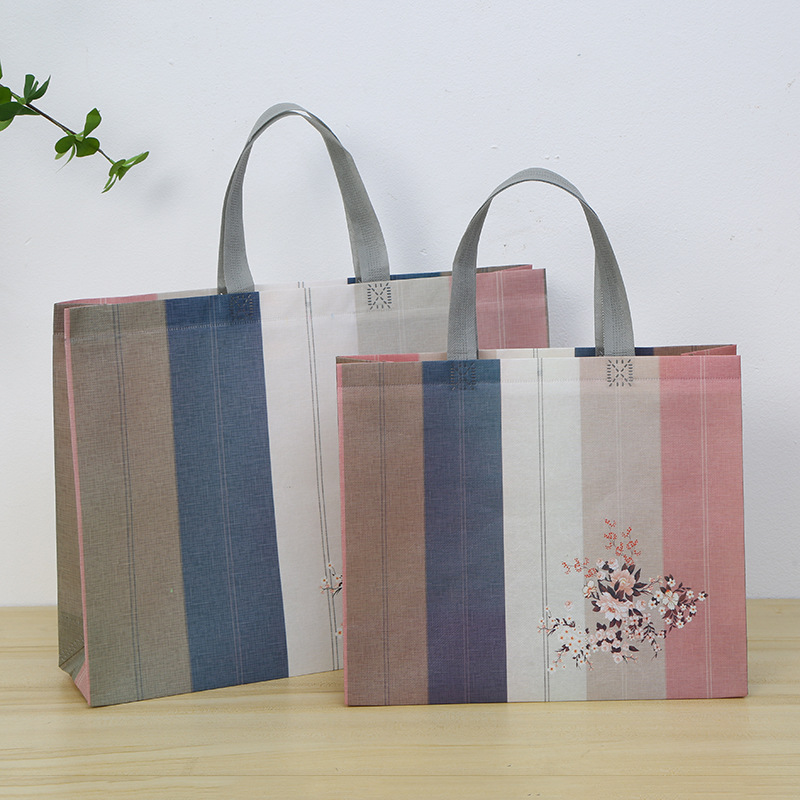 Túi quà tặng túi bao bì túi xách không dệt quần áo không thấm nước  