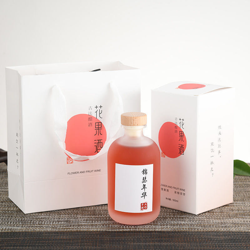  Combo 10 Chai Rượu Trái Cây 500ml – Rượu Vang Đỏ, Rượu Gạo, Chai Rỗng & Chai Mờ 