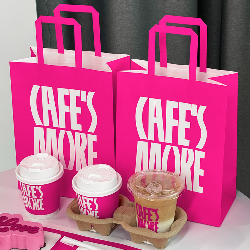 Cốc Giấy Đựng Cà Phê Cafe's More Dùng Một Lần – Có Nắp, In Logo, Phù Hợp Đồ Uống Nóng Mang Đi