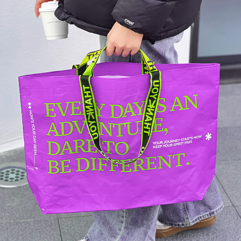 🛍️ THINKBIG – Túi vải di động chống thấm nước, dung tích lớn, thân thiện môi trường