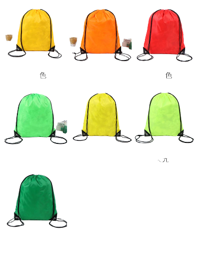 Combo 50 Túi vải polyester có dây rút in logo ba lô có dây rút cho sự kiện thể thao marathon túi vải polyester có dây rút