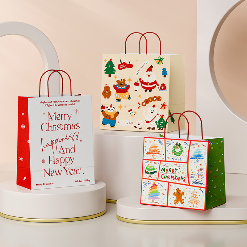 🎁 Túi Quà Tặng Giáng Sinh Tùy Chỉnh – In Logo Theo Yêu Cầu 🎄