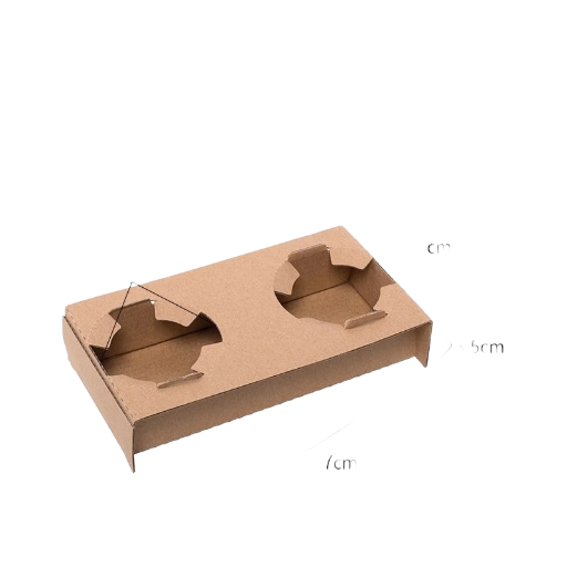 COMBO 100 Túi Giấy Kraft Đựng Cốc Có Đế – Tiện Lợi, Bền Đẹp, Dễ Mang Theo