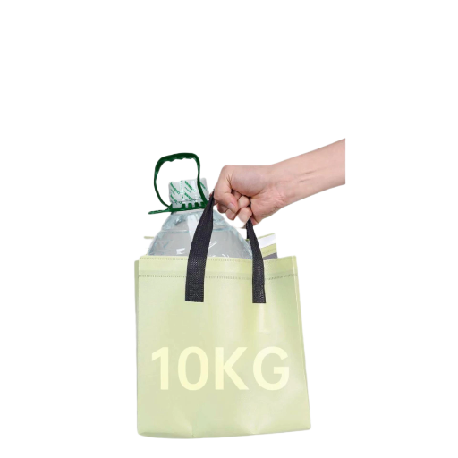 COMBO 50 Túi Tote chất liệu vải không dệt đựng trà sữa, thực phẩm, có lớp nhôm cách nhiệt bên trong bền dai, thân thiện môi trường T1893