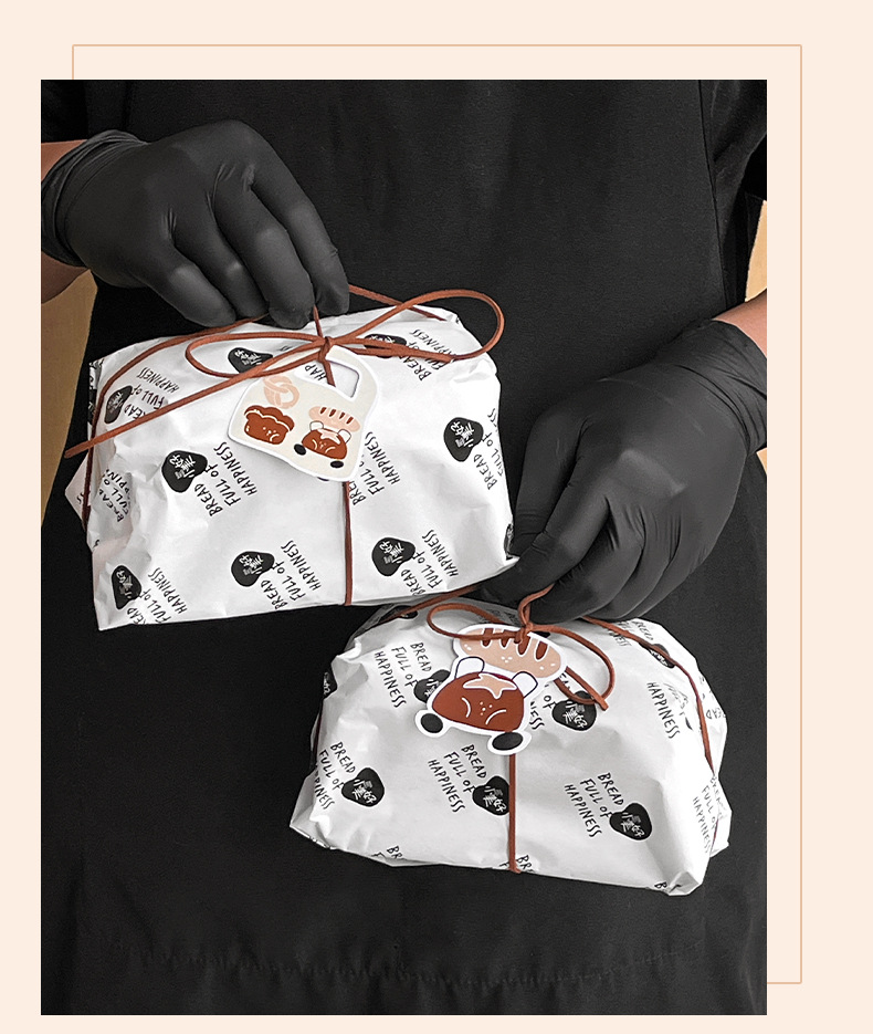 COMBO 200 Bao bì bánh mì "gây bão" mạng xã hội – Giải pháp gói bánh mì nướng tiện lợi, đẹp mắt và đầy sáng tạo!