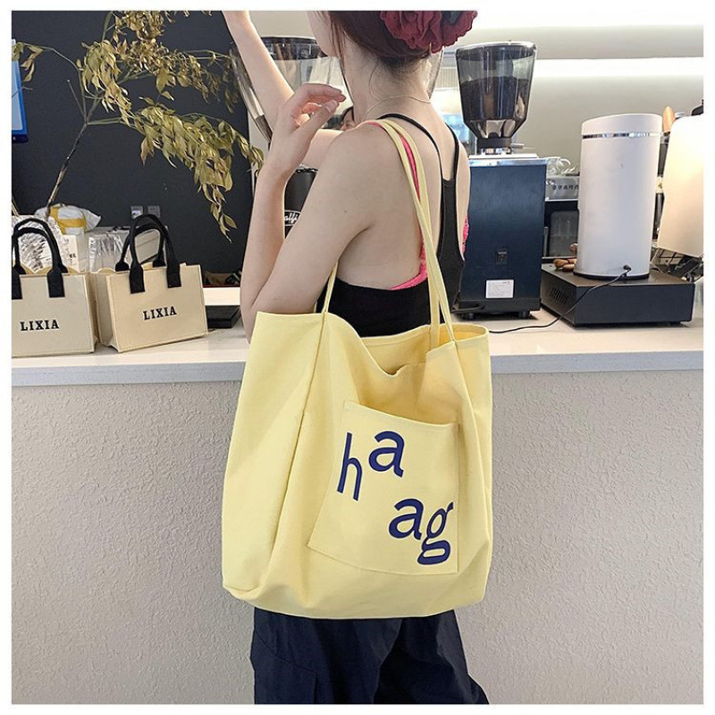 Combo 10 Túi Vải Tote Nữ 2025 – Phong Cách Hàn Quốc, Dung Tích Lớn, Phù Hợp Du Lịch & Học Tập