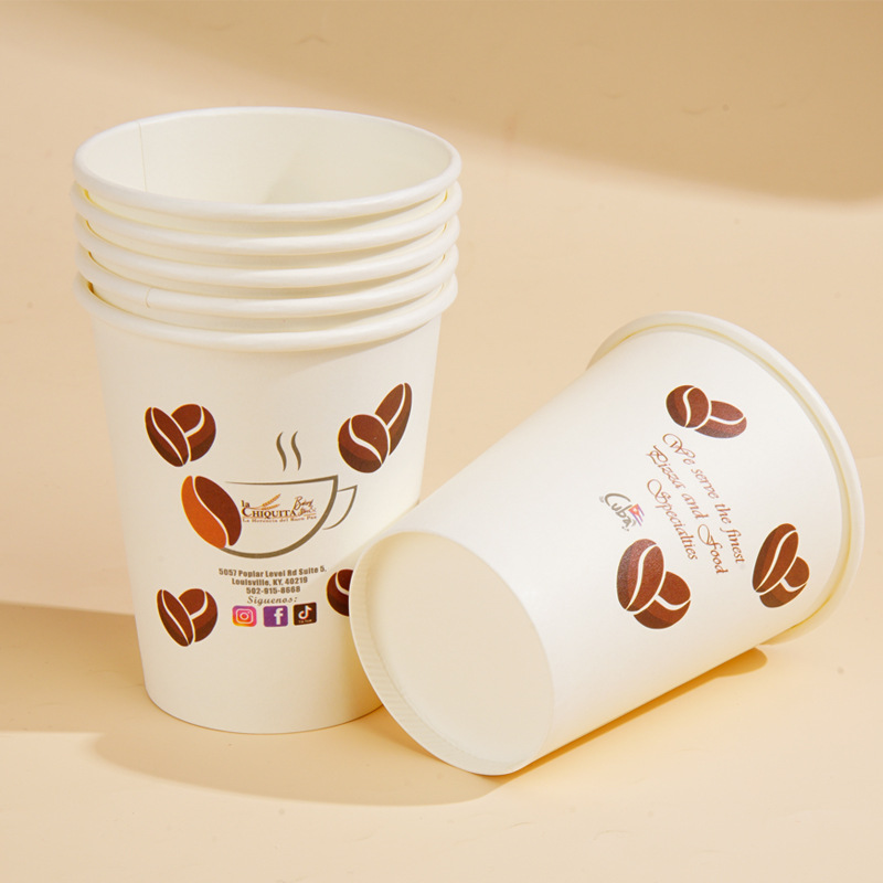 Como 1000 Cốc Giấy Dùng Một Lần Hai Lớp – Kraft Dày, ( gồm chi phí inlogo )