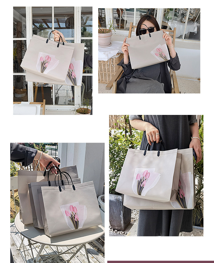 🌷 Combo 50  Túi xách Tulip cao cấp cho cửa hàng quần áo