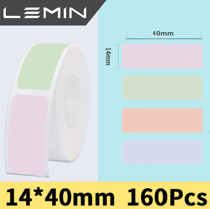 Giấy in nhãn D30 phù hợp với máy in nhãn P11P12P151 có giấy dán nhãn hoạt hình nhiệt xuyên biên giới