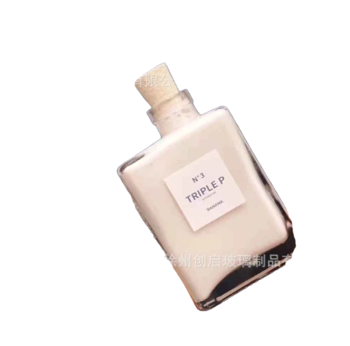 combo 50 chai nước giải khát vuông đầu cong, nút gỗ, chai trà sữa, chai cà phê, chai nước ép sữa, chai rỗng
