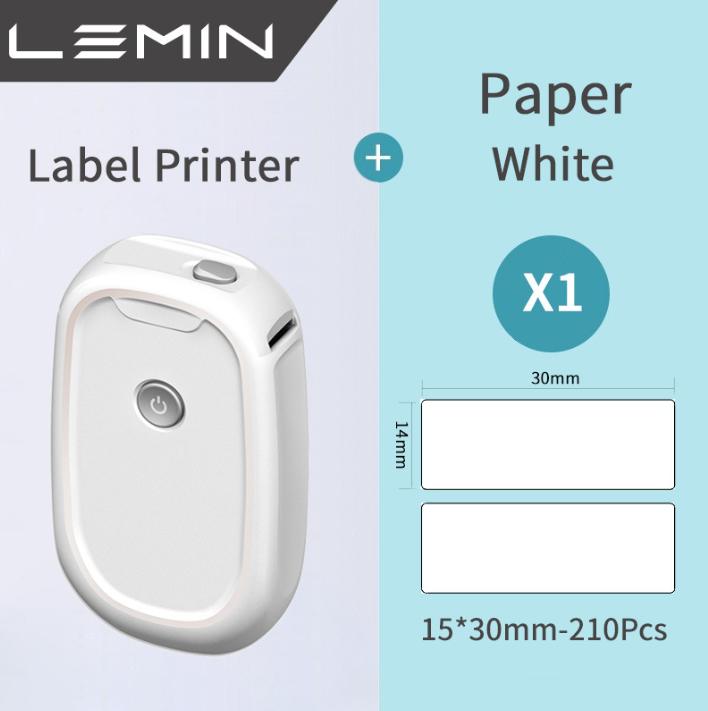 Máy in nhãn cầm tay LEMIN L11 Mini Bluetooth Máy in nhãn Bluetooth