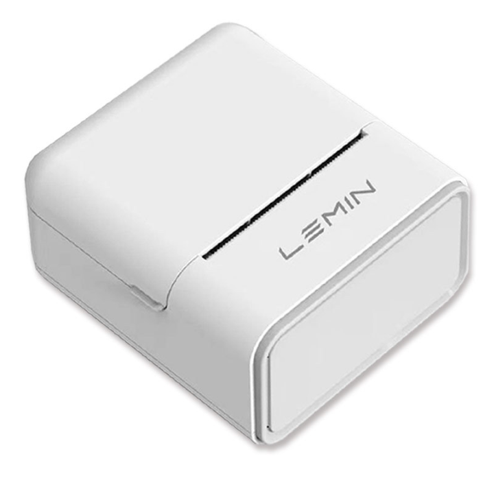 Máy in nhãn Bluetooth LeMinyun Leminyun Print, máy in nhãn mini nhỏ gọn, lưu trữ tại nhà, nhãn dán Leminyun
