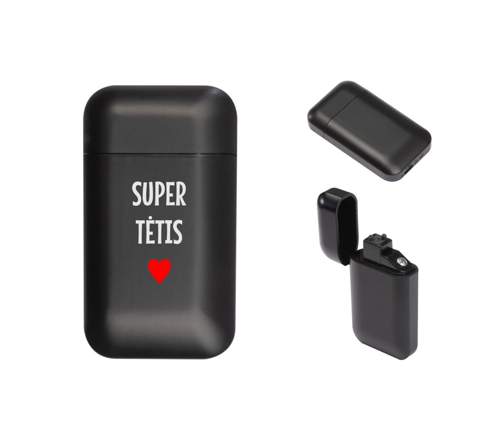 Pakraunamas USB žiebtuvėlis „Super tėtis“