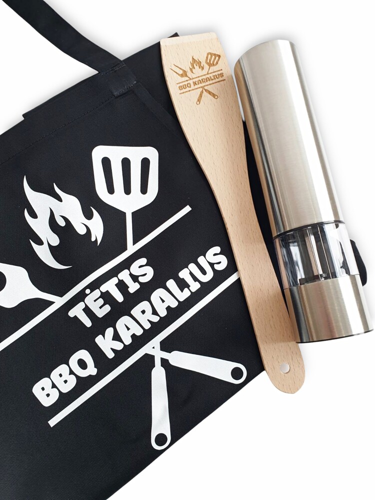 Dovanų rinkinys „Tėčiui - bbq karaliui“
