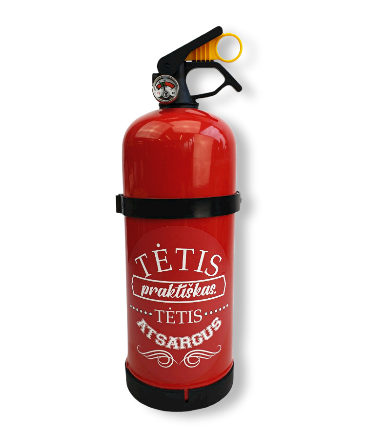 Gesintuvas 2kg. „Tėtis praktiškas, Tėtis atsargus“