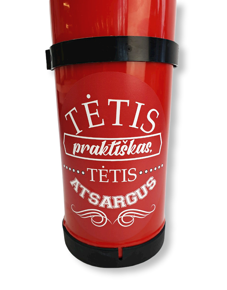 Gesintuvas 2kg. „Tėtis praktiškas, Tėtis atsargus“