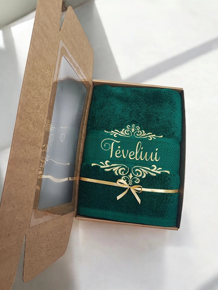 Vonios rankšluostis tėveliui