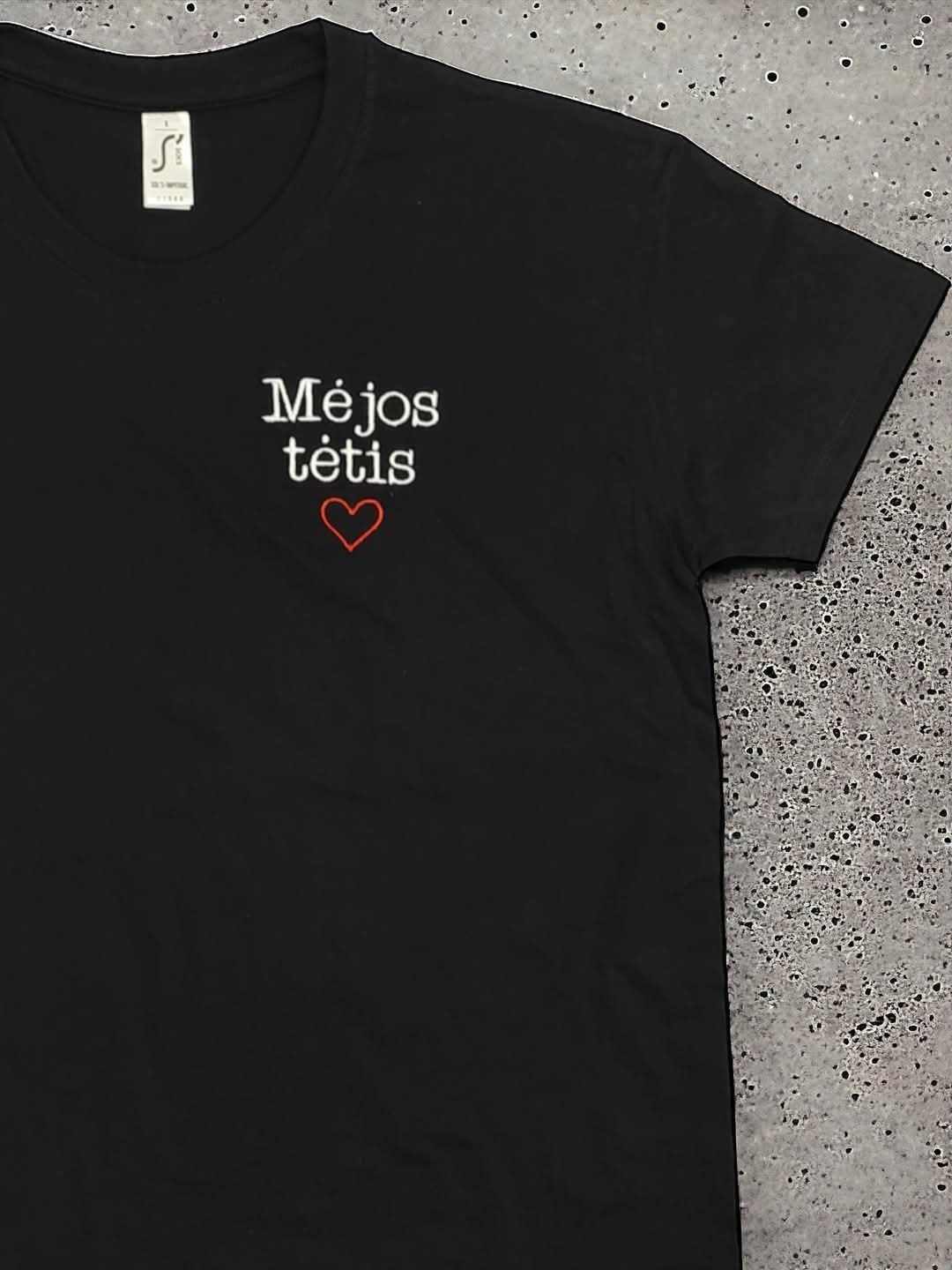 Vyriški marškinėliai Tėčiui su vaiko vardu 
