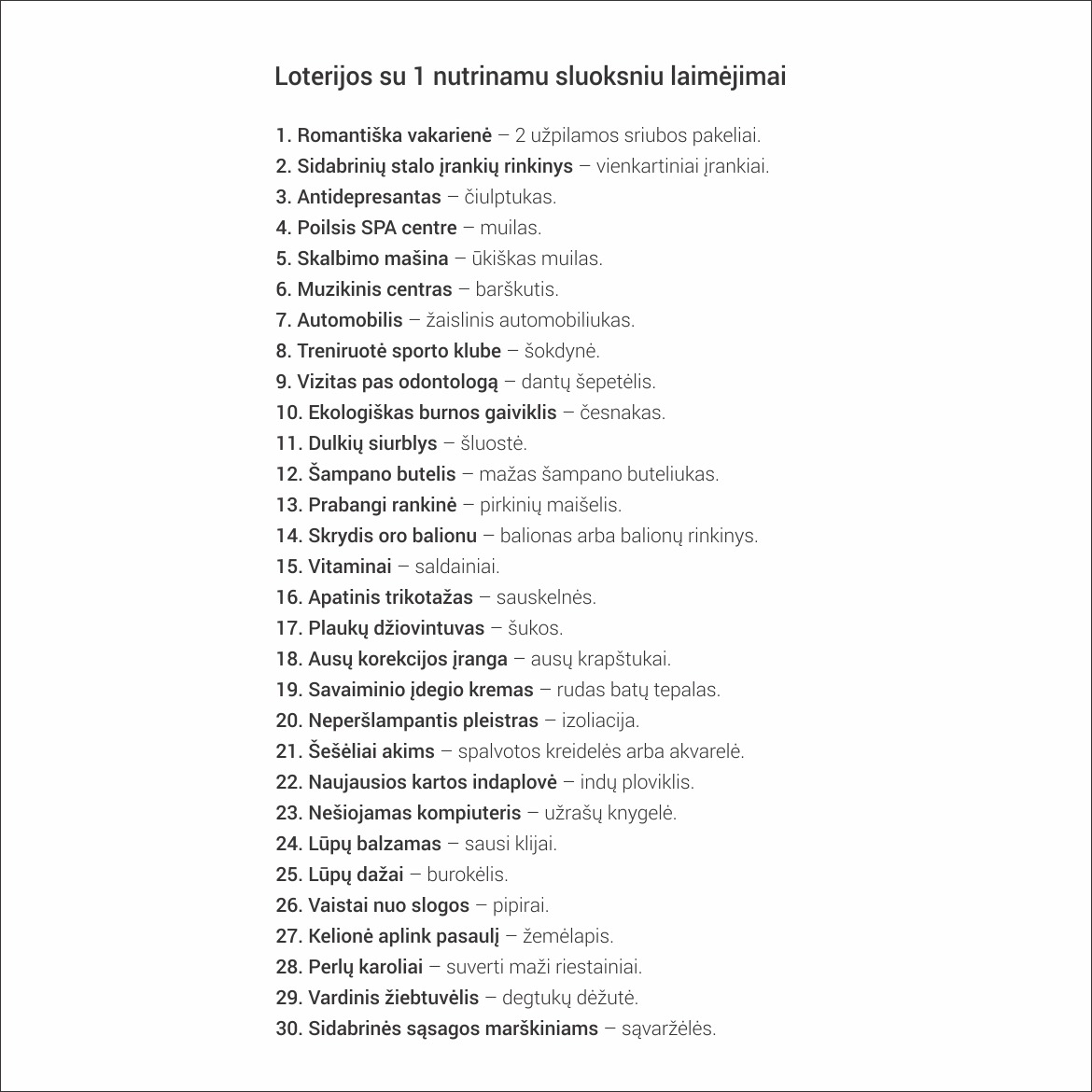 Krikštynų loterija Mėlynas meškutis 