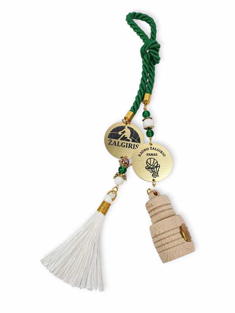 Automobilio pakabukas „Kauno Žalgirio fanas“