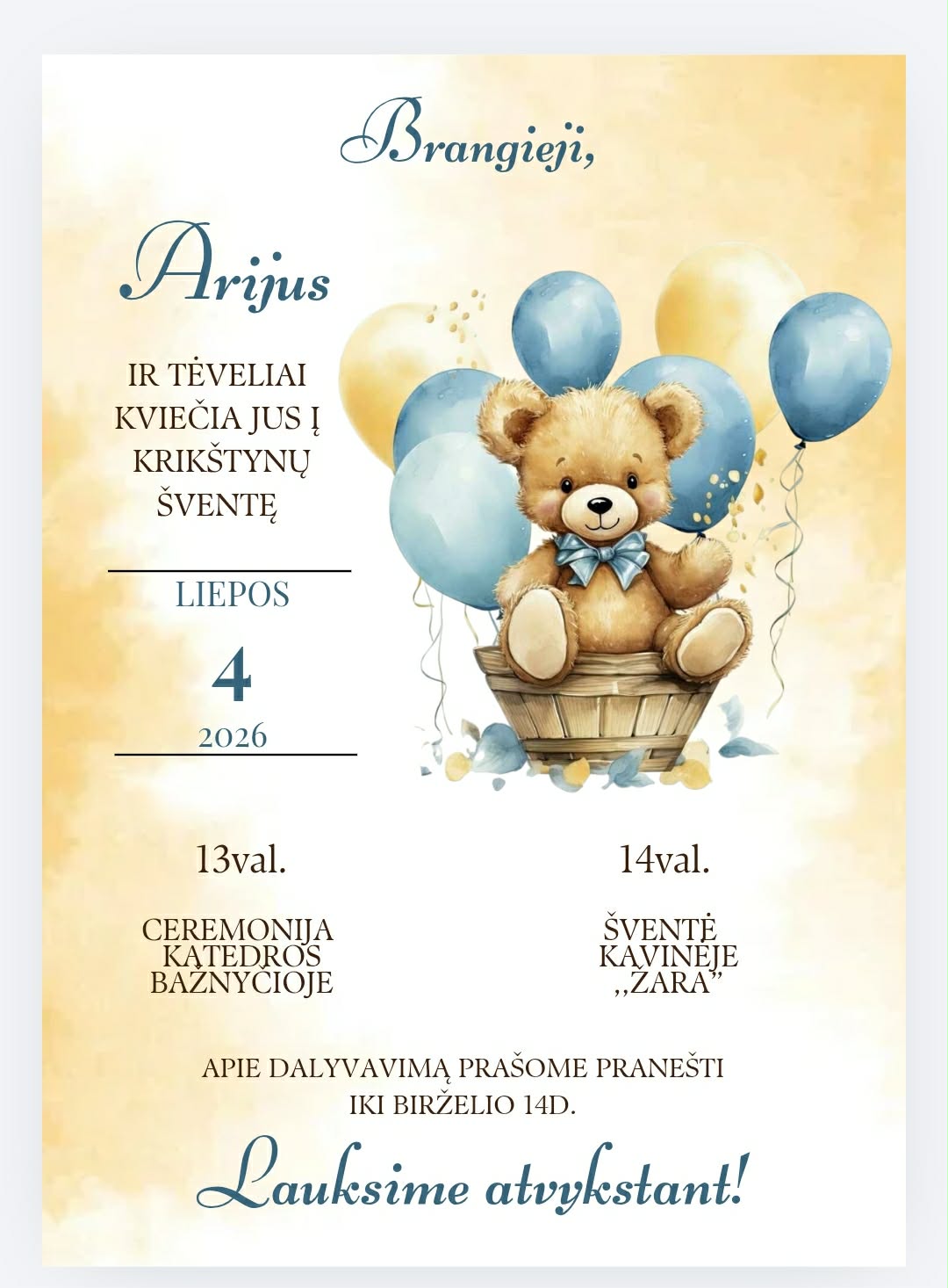 Vienpusis indvidualus kvietimas