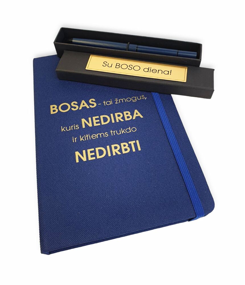 Dovanų rinkinys Bosui „Su BOSO diena“