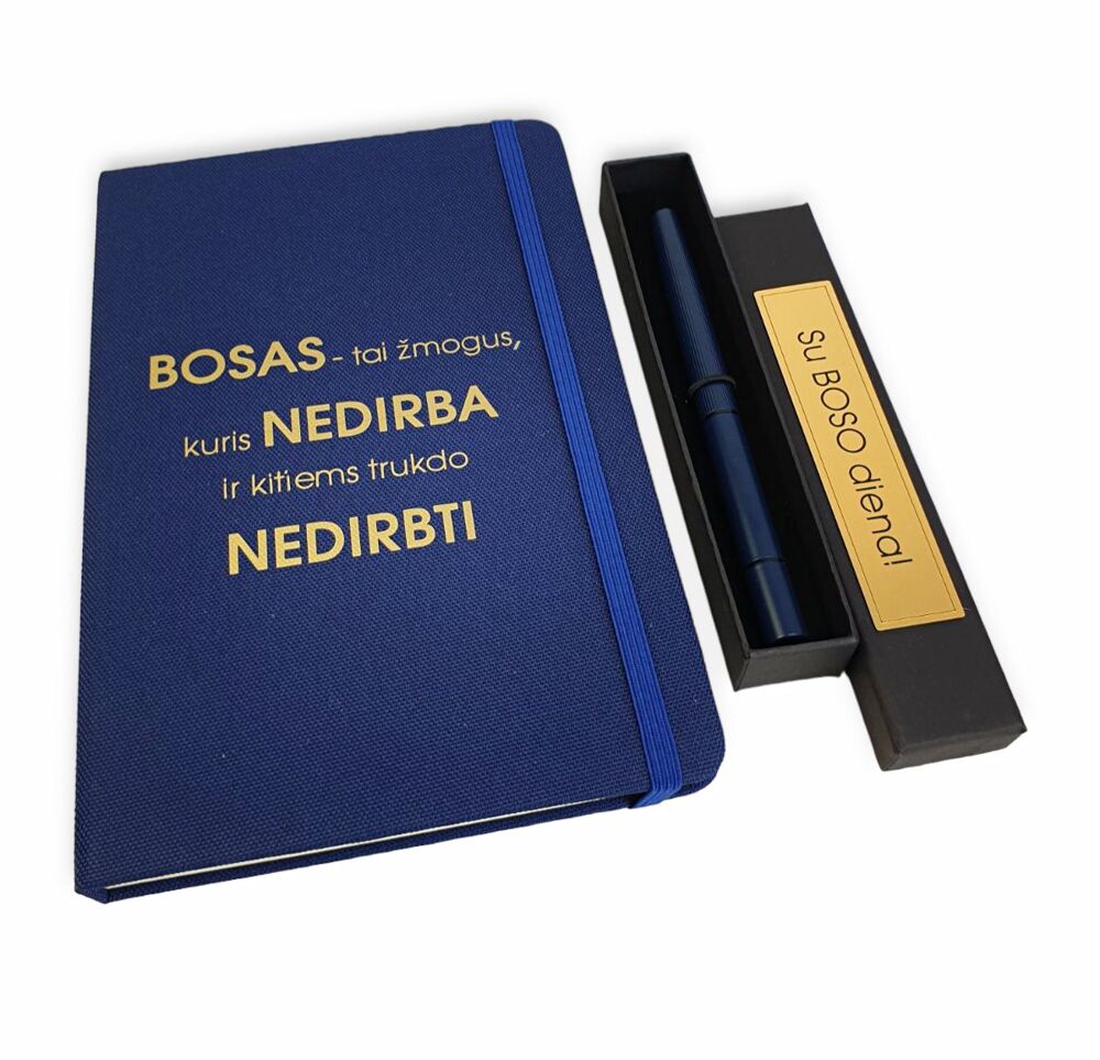 Dovanų rinkinys Bosui „Su BOSO diena“