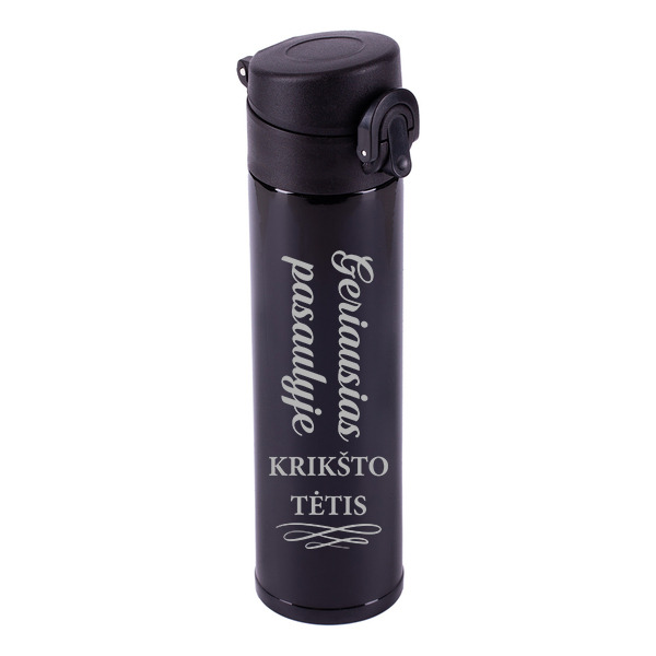 Termo gertuvė „Geriausias pasaulyje Krikšto tėtis“ 350ml